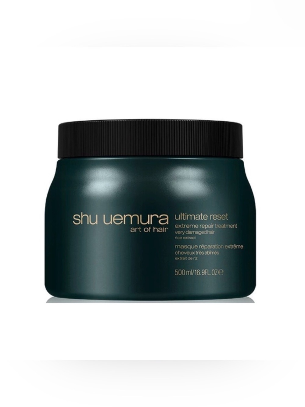 Shu Uemura ultimate reset extreme repair hair mask - NEW 500ML professional size